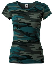 majica T-shirt KR camo green